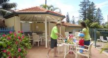 1 of 2 BBQ cabanas